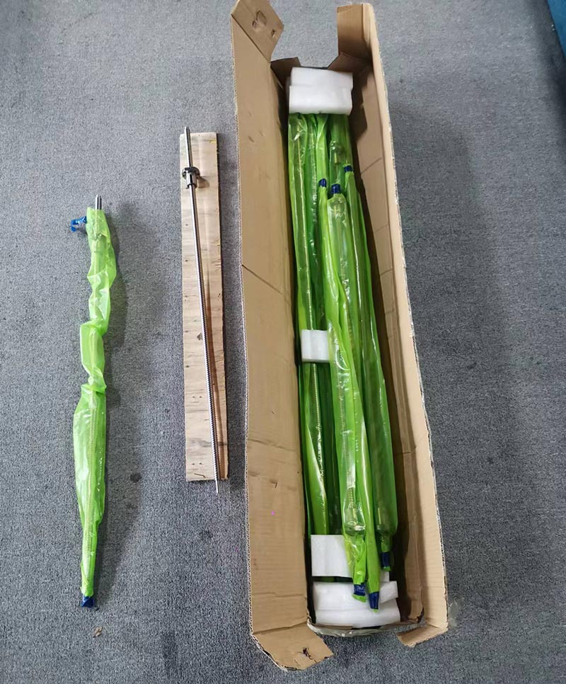 祝贺我公司为山东青岛客户制造的滚珠丝杠顺利完成发货！